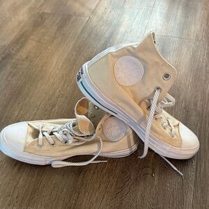 Converse High-Top Sneakers - Cream